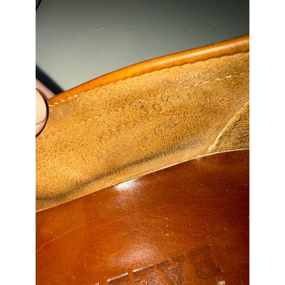 Bally Kaftan Men’s Tan Leather Horsebit Tassel Loafers Size 10.5M Made in Italy - Picture 10 of 10